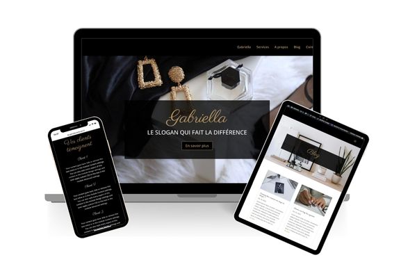 template-gabriella template wordpress