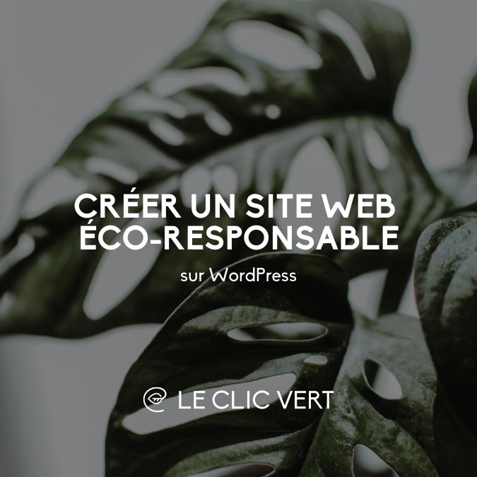 site internet eco-responsable